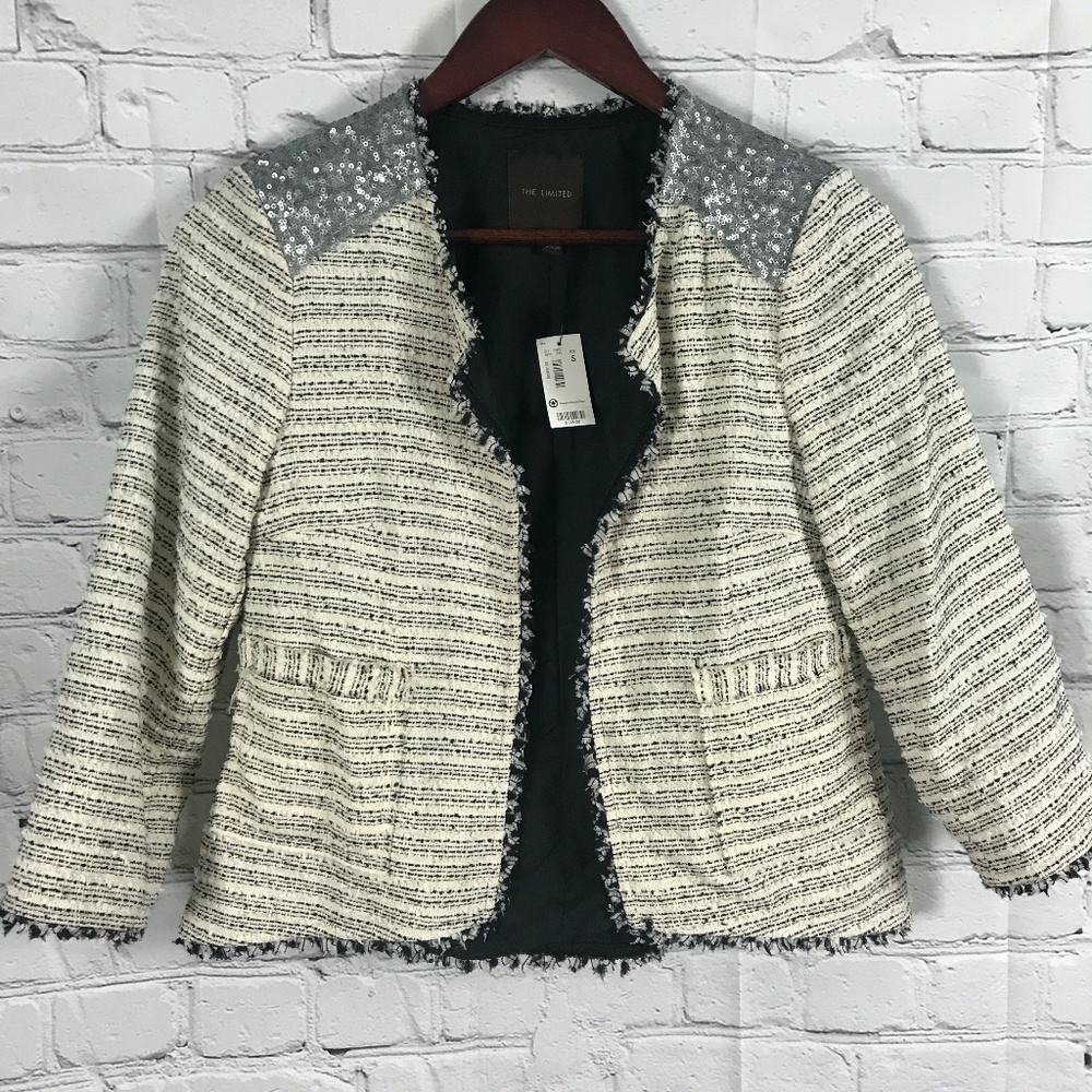 NWT The Limited Sequin Blazer - Picture 1 of 5